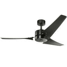 60" Motu Indoor Ceiling Fan with Blades, Downrod and Wall Control