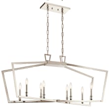 Abbotswell 8 Light 42" Wide Taper Candle Chandelier