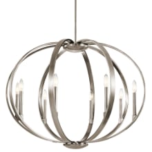 Elata 36" Wide 8 Light Candle Style Chandelier
