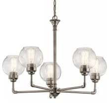 Niles 5 Light 26" Wide 1 Tier Shaded Chandelier