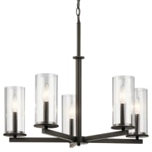 Crosby 5 Light 27" Wide Taper Candle Chandelier