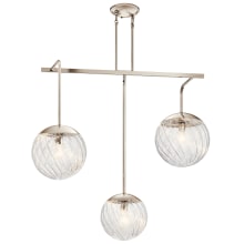 Amaryliss 3 Light 46" Wide Linear Chandelier