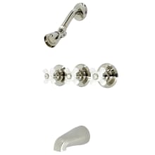 Victorian Tub and Shower Trim Package with 1.8 GPM Single Function Shower Head
