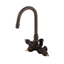 Aqua Vintage Gooseneck Clawfoot Tub Faucet Body Only - Less Handles and Hand Shower Cradle