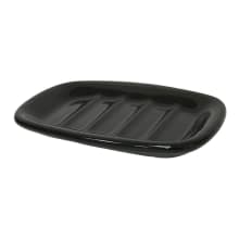 Water Onyx Black Porcelain Soap Dish Only