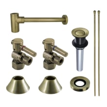 Trimscape Sink Accessories and Parts Modern Plumbing Sink Trim Kit with Bottle Trap and Drain