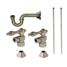 Traditional Plumbing Sink Trim Kit with P-Trap
