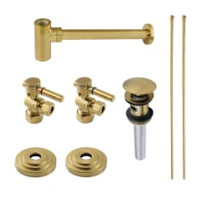 Trimscape Sink Trim Kit with Bottle Trap and Overflow Drain