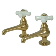 Vintage 1.2 GPM Basin Tap Faucet with Cross Handles