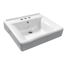 Concord 20" Wide Ceramic Console Sink