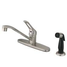 Wyndham 1.8 GPM Standard Kitchen Faucet - Includes Side Spray