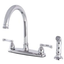 Royale 1.8 GPM Standard Kitchen Faucet - Includes Side Spray