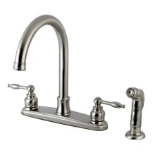 Knight 1.8 GPM Standard Kitchen Faucet - Includes Side Spray