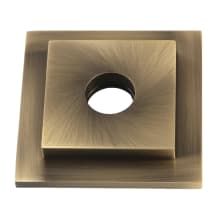 Claremont Heavy Duty Square Solid Cast Brass Shower Flange