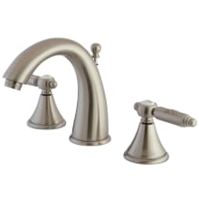 Georgian 1.2 GPM Widespread Bathroom Faucet with Pop-Up Drain Assembly