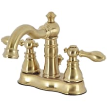 American Classic 1.2 GPM Centerset Bathroom Faucet with Pop-Up Drain Assembly