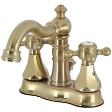 Metropolitan 1.2 GPM Deck Mounted Centerset Bathroom Faucet with Pop-Up Drain Assembly