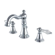 English Classic 1.2 GPM Widespread Bathroom Faucet with Pop-Up Drain Assembly