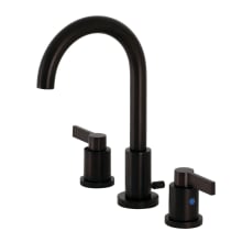 NuvoFusion 1.2 GPM Widespread Bathroom Faucet with Pop-Up Drain Assembly