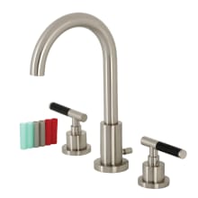 Kaiser 1.2 GPM Deck Mounted Widespread Bathroom Faucet with Pop-Up Drain Assembly