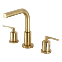 Serena 1.2 GPM Deck Mounted Widespread Bathroom Faucet with Pop-Up Drain Assembly