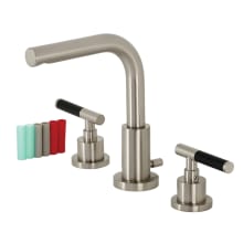 Kaiser 1.2 GPM Deck Mounted Widespread Bathroom Faucet with Pop-Up Drain Assembly