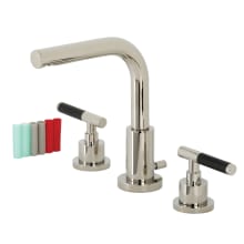 Kaiser 1.2 GPM Deck Mounted Widespread Bathroom Faucet with Pop-Up Drain Assembly