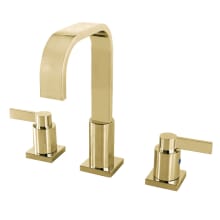 NuvoFusion 1.2 GPM Widespread Bathroom Faucet with Pop-Up Drain Assembly