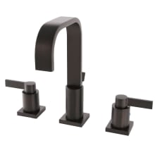 NuvoFusion 1.2 GPM Widespread Bathroom Faucet with Pop-Up Drain Assembly