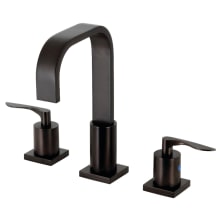 Serena 1.2 GPM Deck Mounted Widespread Bathroom Faucet with Pop-Up Drain Assembly