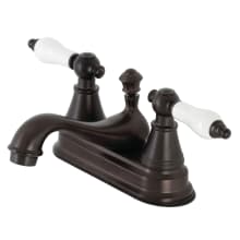 English Classic 1.2 GPM Centerset Bathroom Faucet with Pop-Up Drain Assembly