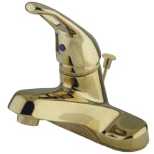 Wyndham 1.2 GPM Centerset Bathroom Faucet with Pop-Up Drain Assembly