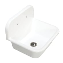 Arcticstone 24" Drop In Single Basin Kitchen Sink with Backsplash