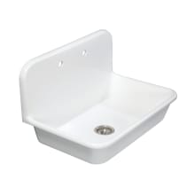 Arcticstone 30" Drop In Single Basin Stone Composite Kitchen Sink with Basket Strainer