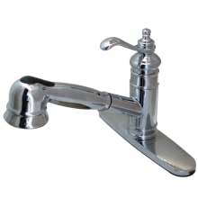Templeton 1.8 GPM Single Hole Pull Out Kitchen Faucet