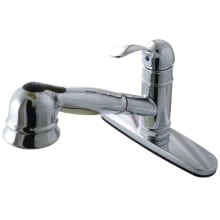 Eden 1.8 GPM Single Hole Pull Out Kitchen Faucet