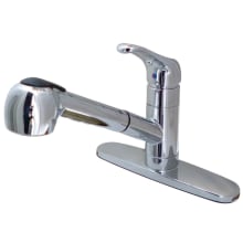 Century 1.8 GPM Single Hole Pull Out Kitchen Faucet
