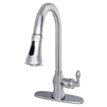 American Classic 1.8 GPM Single Hole Pull Down Kitchen Faucet