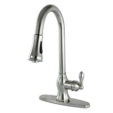 American Classic 1.8 GPM Single Hole Pull Down Kitchen Faucet