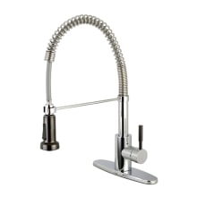 Kaiser 1.8 GPM Single Hole Pre-Rinse Pull Down Kitchen Faucet