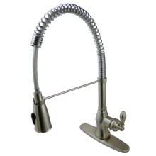 American Classic 1.8 GPM Single Hole Pre-Rinse Pull Down Kitchen Faucet