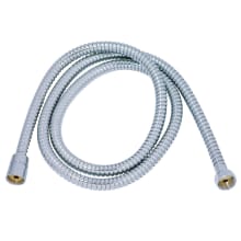 Complement 59" Brass Double Spiral Stainless Steel Shower Hose