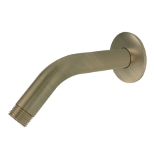 AquaElements 6" Wide Shower Arm with Flange