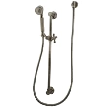 Made To Match 1.8 GPM Single Function Hand Shower Package - Includes Slide Bar, Hose, and Wall Supply