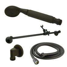 Metropolitan 1.8 GPM Single Function Hand Shower Package - Includes Slide Bar and Hose