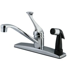 1.8 GPM Single Hole Kitchen Faucet - Includes Side Spray