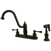 Heritage 1.8 GPM Standard Kitchen Faucet - Includes Side Spray