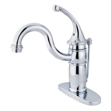 Georgian 1.2 GPM Single Hole Bathroom Faucet with Pop-Up Drain Assembly