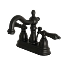 Heritage 1.2 GPM Centerset Bathroom Faucet with Pop-Up Drain Assembly