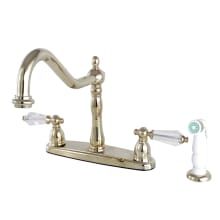 Wilshire 1.8 GPM Standard Kitchen Faucet - Includes Escutcheon and Side Spray